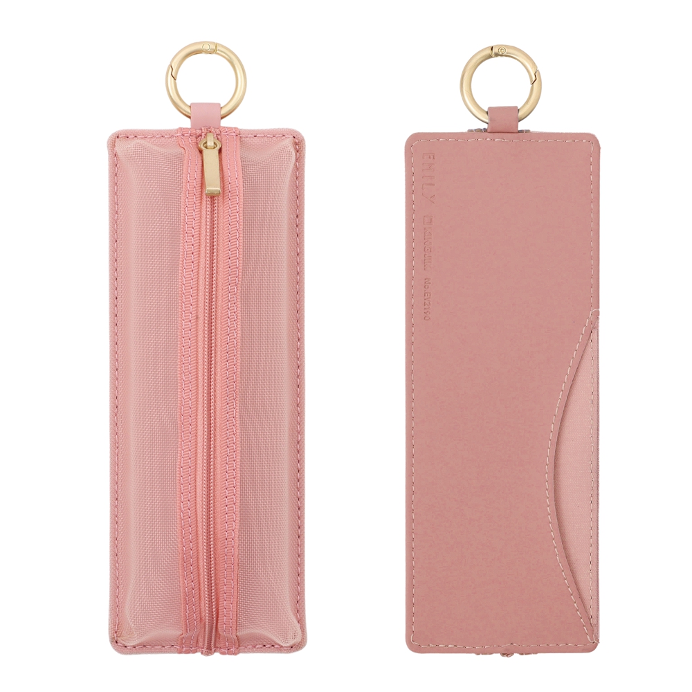 EMILY Mesh Federmäppchen (Pink) Flat Pen Case | by KING JIM Japan
