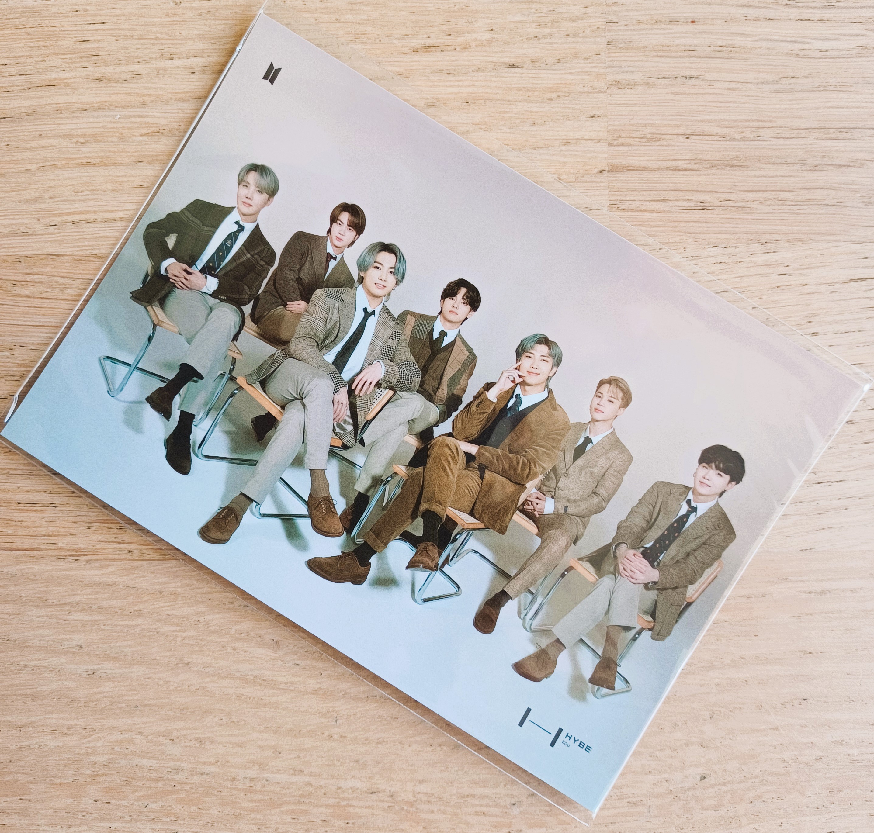 BTS Group Photo - Postcard - 2021 BTS FESTA Opening Ceremony Family Portrait - HYBE