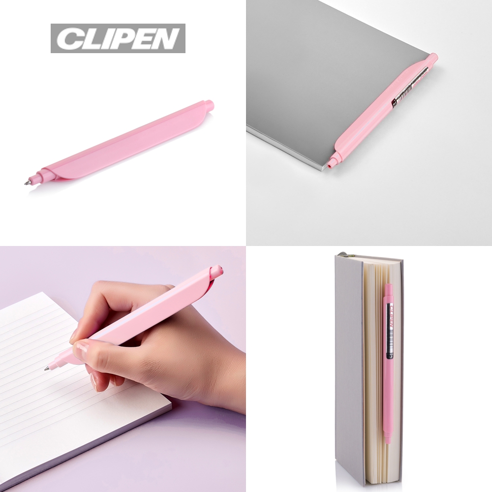 CLIPEN (Candy Pink) Gelschreiber mit Clip
