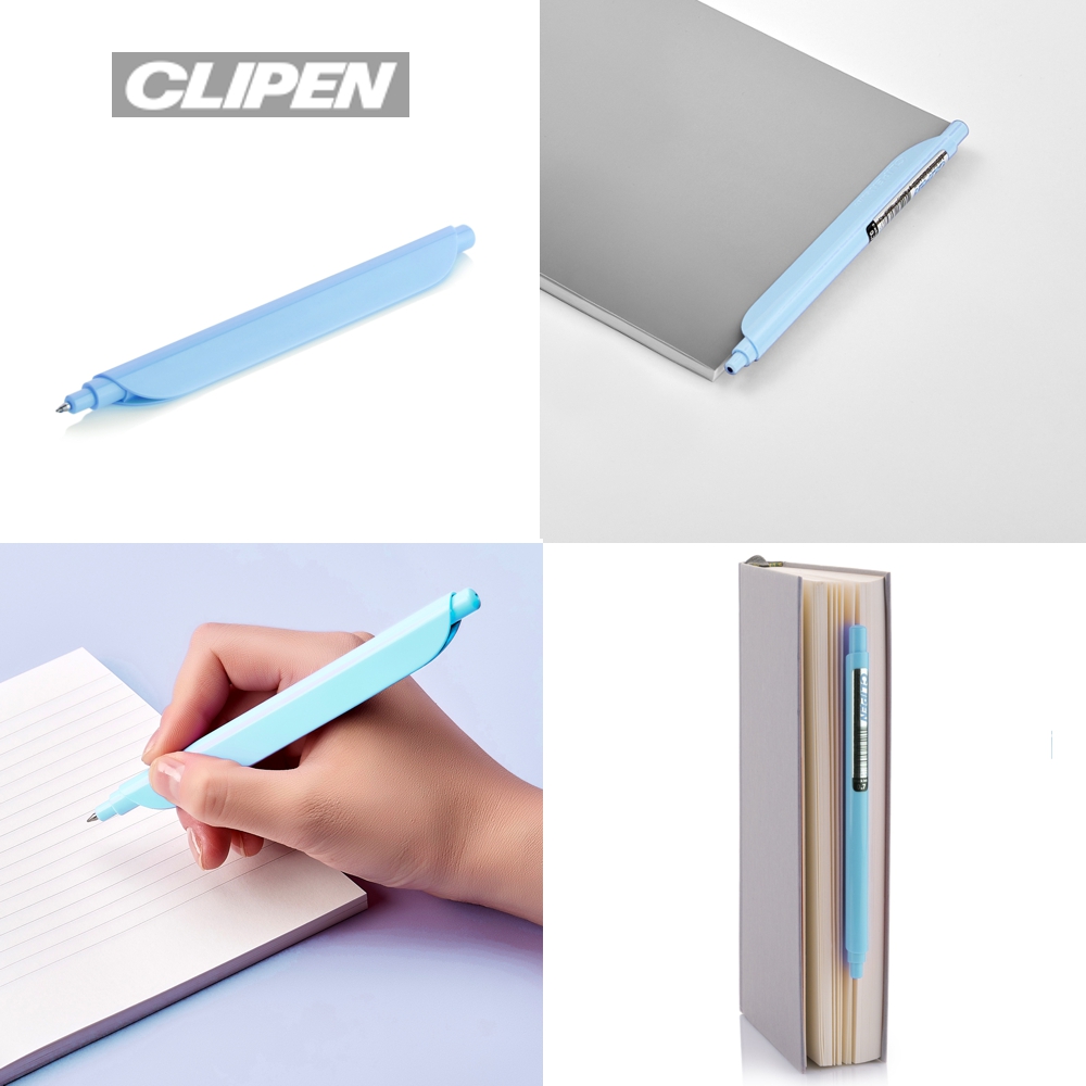 CLIPEN (Soda Blue) Gelschreiber mit Clip 