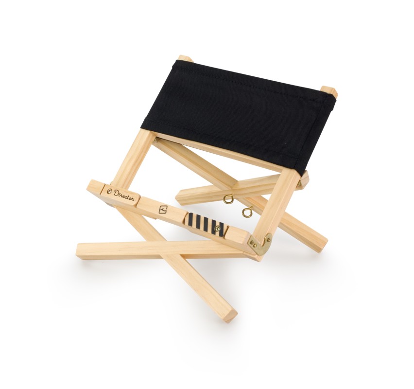 5060213015210 Director's Bookchair (schwarz) | Leseständer aus Holz | Für Bücher und Tablets