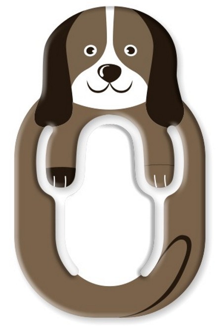 5060213016699 Flexistand (Dog) | flexibler Handyaufsteller | für alle Handys und Mini-Tablets | superflach