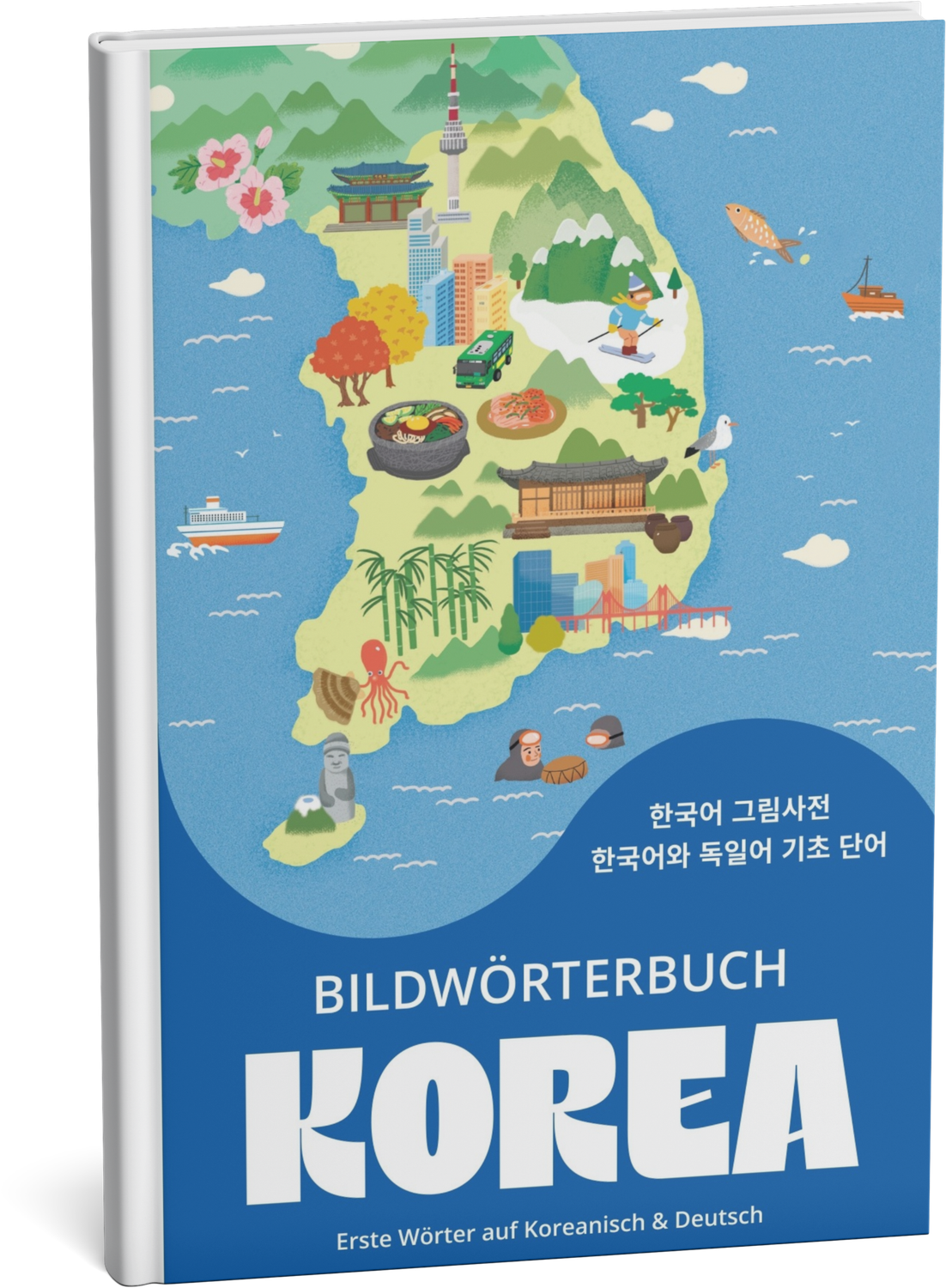 Bildwörterbuch Korea: Erste Wörter auf Koreanisch & Deutsch