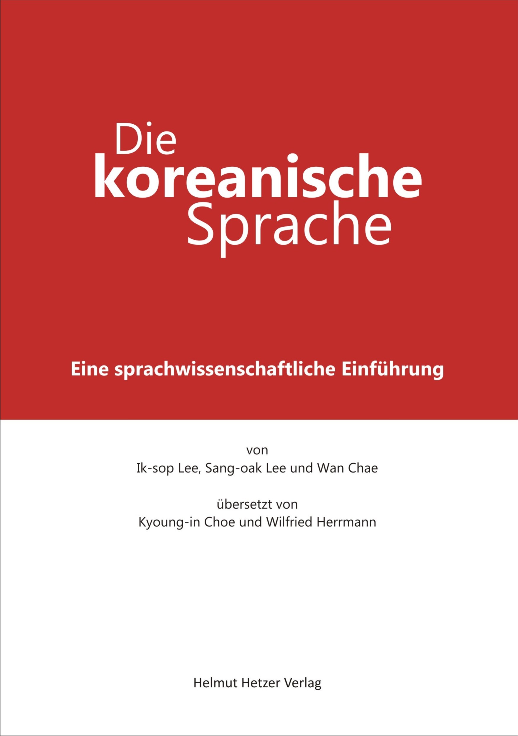 9783981128741_front Die koreanische Sprache