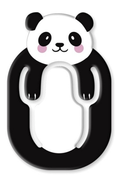 Flexistand (Panda) | flexibler Handyaufsteller | für alle Handys und Mini-Tablets | superflach