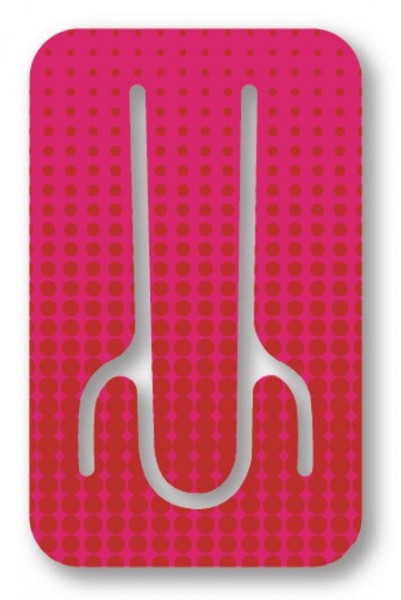 Flexistand (Pink Dots) | patented ultra-thin, highly flexible, portable stand