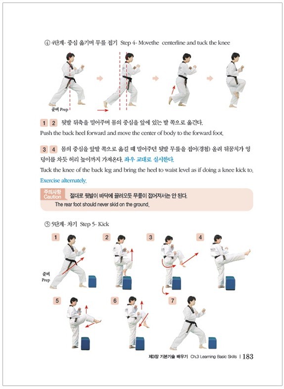KTA Taekwondo Basic Skills Guidances/Uses | 9791187537700